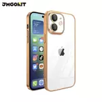 Carcasa Protectora Crystal Glass JMGOKIT para Apple iPhone 11 Dorado