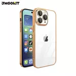 Carcasa Protectora Crystal Glass JMGOKIT para Apple iPhone 11 Pro Dorado