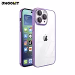 Carcasa Protectora Crystal Glass JMGOKIT para Apple iPhone 11 Pro Max Púrpura