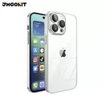 Carcasa Protectora Crystal Glass JMGOKIT para Apple iPhone 13 Pro Max Plata