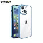 Carcasa Protectora Crystal Glass JMGOKIT para Apple iPhone 14 Azul
