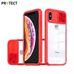 Estuche protector IE027 PROTECT para Apple iPhone X/iPhone XS Rojo