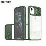 Estuche protector IE027 PROTECT para Apple iPhone XR Verde Oscuro