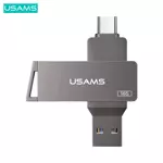 Llave USB Usams US-ZB198 Type C + USB 3.0 (16GB) Negro