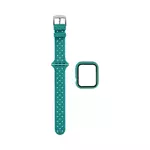 Protección de Silicona para el Apple Watch 41mm con Correa de Hebilla (9) Azul Claro