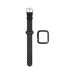 Protección de Silicona para el Apple Watch 38 mm con Correa con Hebilla (3) Negro